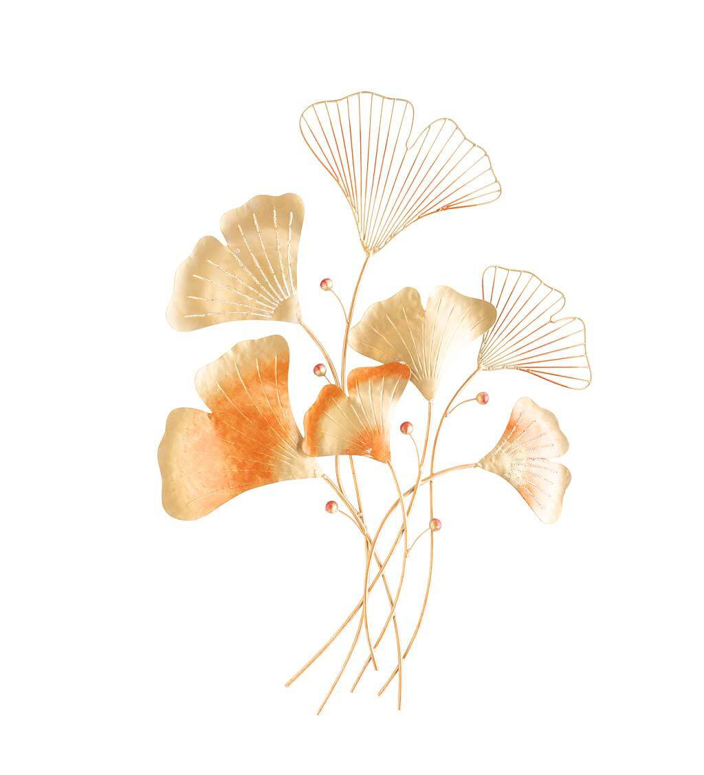 Wind & Weather Ginkgo Leaves Wall Décor | Wayfair - Wind Journal On Green Wall Decor